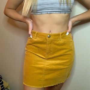 Yellow skirt